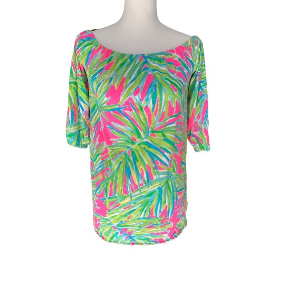 Lilly Pulitzer Other - Lilly Pulitzer Girls Mini Enna Dress Royal Lime Size Large